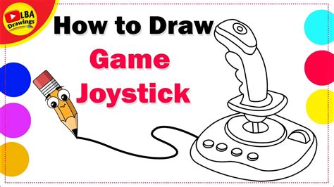 Joystick Drawing | How to Draw Game Joystick - YouTube