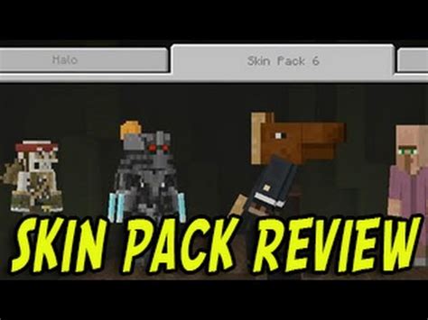 Minecraft Xbox - Skin Pack 6 - Review and Showcase - YouTube