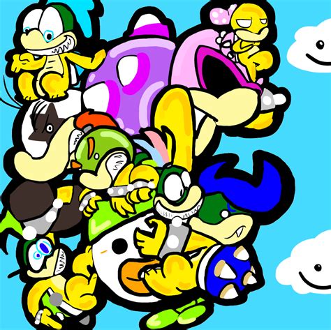 Koopa Kids by WakkoDemonBoy on DeviantArt