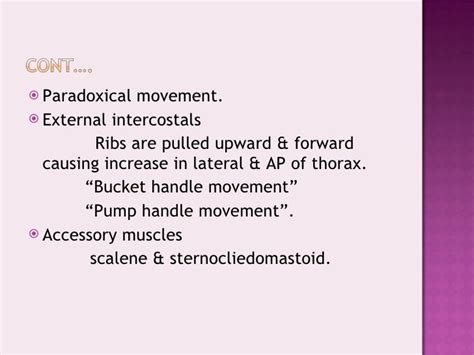 Breathing mechanics