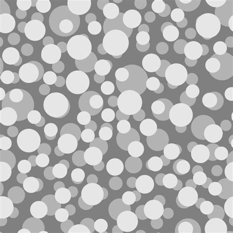 Seamless pattern of gray circles on a dark gray background 4513404 ...