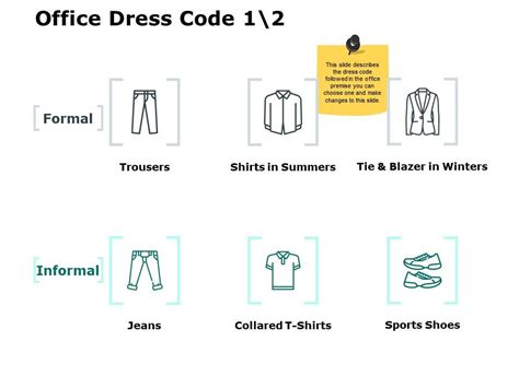 Office Dress Code Formal Ppt Powerpoint Presentation File Graphics ...