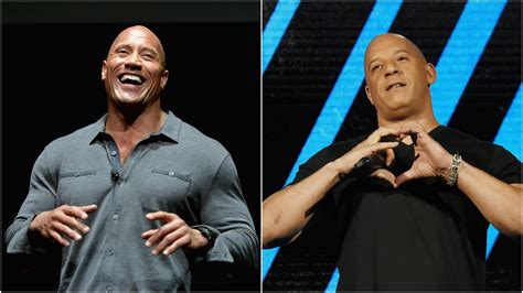 Did The Rock and Vin Diesel hate each other so much they filmed a Fast ...