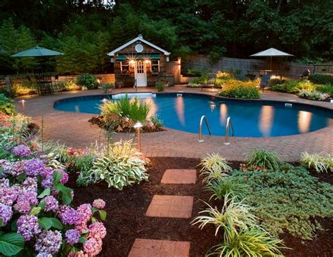 Greenwood, South Carolina Landscape Lighting Companies | Backyard pool landscaping, Pool ...