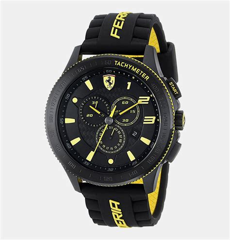 This Cool Men's Watch Is Inspired by Ferrari's Sports Cars