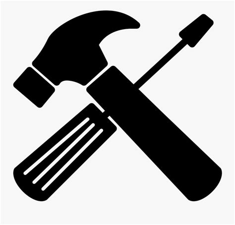 Transparent Mechanic Clipart Black And White - Repair Tool Icon Png , Free Transparent Clipart ...