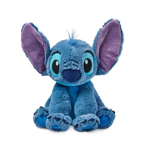 Buy Disney Store Stitch Plush Soft Toy, Medium 15 3/4 inches, Lilo & Stitch, Cuddly Alien Soft ...