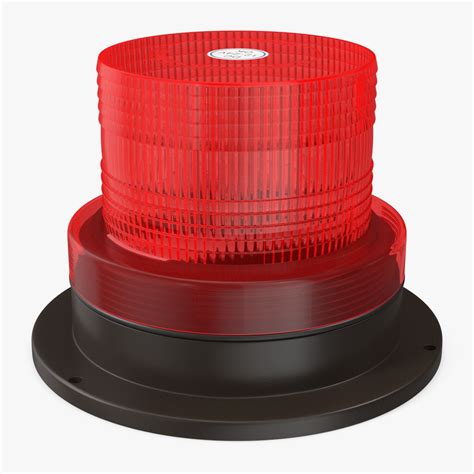 LED Beacon Red 3D Model $24 - .3ds .blend .c4d .fbx .max .ma .lxo .obj - Free3D