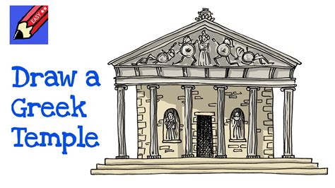 how to draw greek temples - popartphotographyproduct