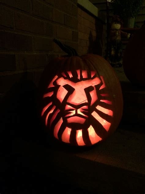 Lion King pumpkin carving | Disney pumpkin carving, Pumpkin carving ...