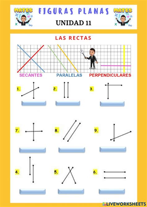 Rectas Paralelas Y Perpendiculares Para Tercero De Primaria Fichas ...