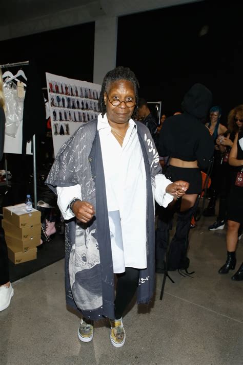 Whoopi Goldberg | Celebrities in the Front Row at Fashion Week Spring ...