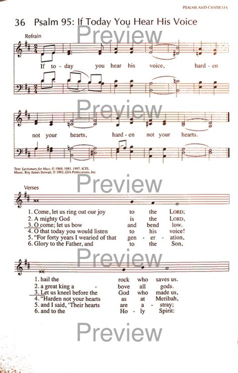 [If today you hear his voice] (Stewart) | Hymnary.org