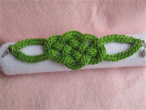 Ravelry: Celtic Knot Bracelet pattern by Jennifer E. Ryan