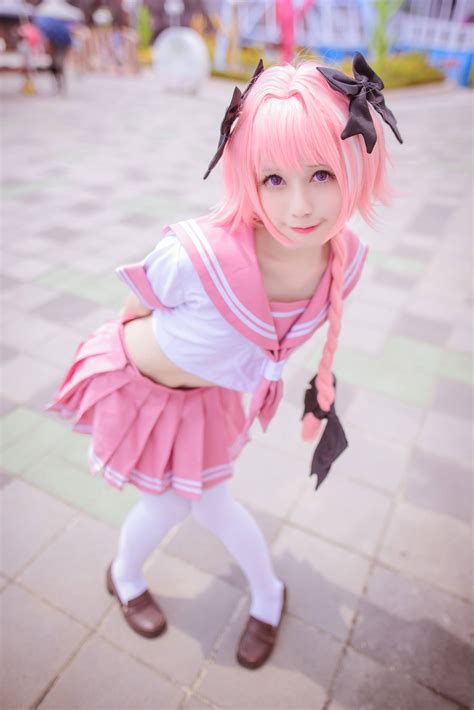 Wallpaper : cosplay, Asian, pink hair, dyed hair, Fate Grand Order, Astolfo Fate Apocrypha ...