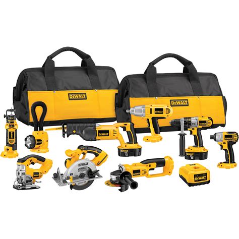 DeWalt 18V XRP Cordless 9-Tool Combo Kit