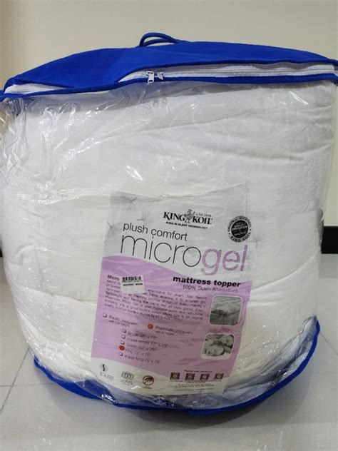 King koil mattress topper, Furniture & Home Living, Bedding & Towels on ...