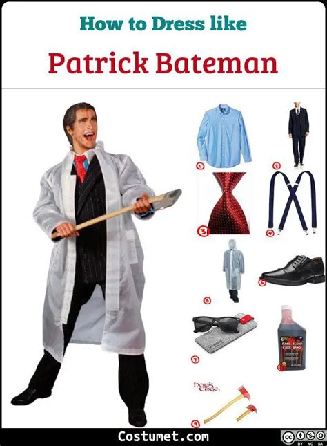 Patrick Bateman (American Psycho) Costume for Cosplay & Halloween