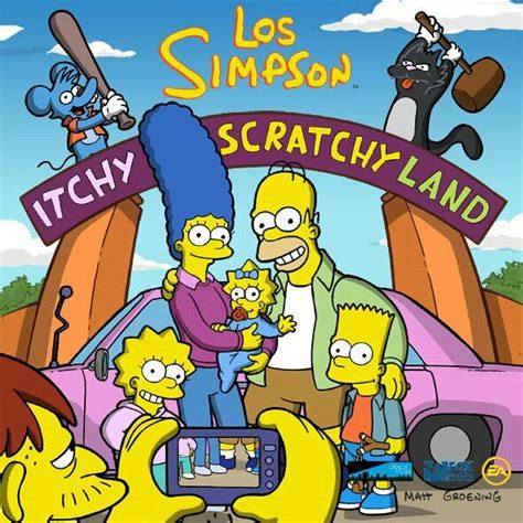 Itchy and Scratchy Land | Los simpson, Los simpsons, Homero simpson