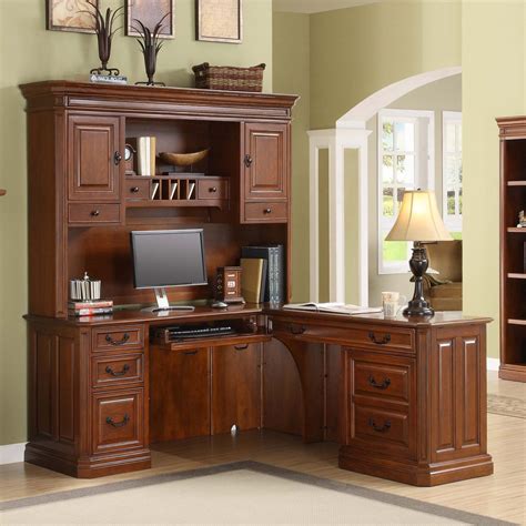 Have to have it. Whalen Augusta L-Shaped Desk with Optional Hutch $1249 ...