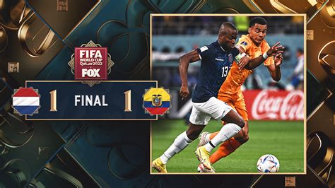 Netherlands vs. Ecuador - Final Score - November 25, 2022 | FOX Sports