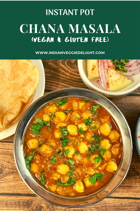 chana masala instant pot | Recipe | Indian food recipes vegetarian, Indian food recipes ...