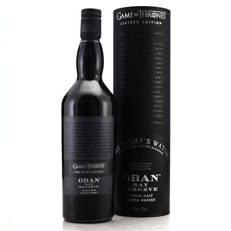 Oban Bay Reserve Game of Thrones / The Night's Watch | Whisky Auctioneer