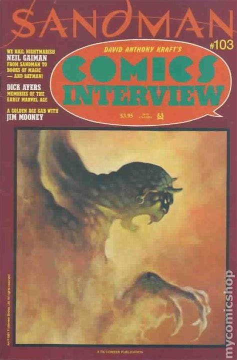 Comics Interview (1983) comic books