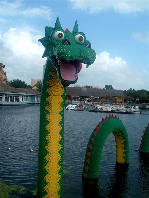 Loch Ness Monster | the LEGO Lock Ness Monster at DTD in Orl… | Flickr