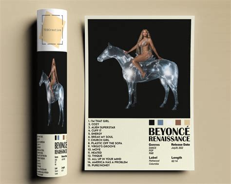 Beyonce Poster Beyonce Renaissance Poster - Etsy