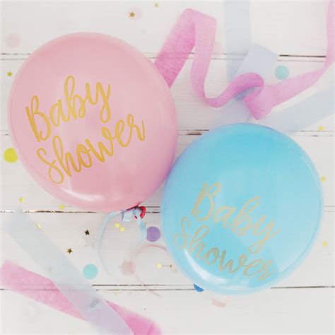 Blue Baby Shower Balloons By Postbox Party | notonthehighstreet.com