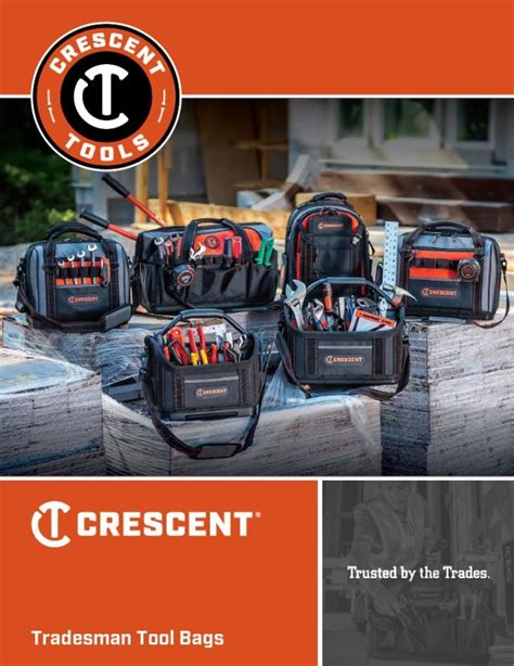 Crescent Tradesman Tool Bags Brochure | Crescent Tools