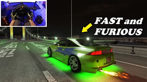 Fast and Furious Car in Heavy Traffic - Assetto Corsa Mod - SRP Night ...