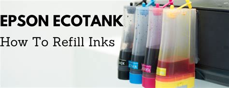 How to refill ink on Epson EcoTank Printers - Printerbase News Blog