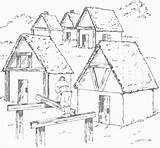 Plymouth Colony Coloring Page Pages sketch template