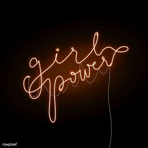 Feminine neon sign design resource icon | premium image by rawpixel.com / marinemynt Pink Neon ...