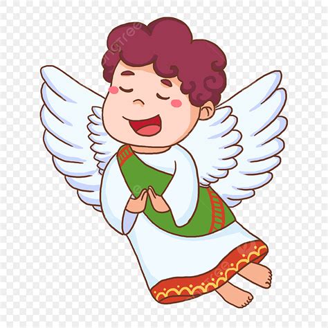 Praying Angel Clipart Vector, Praying Curly Christmas Little Angel, Prayer, Curly Hair ...