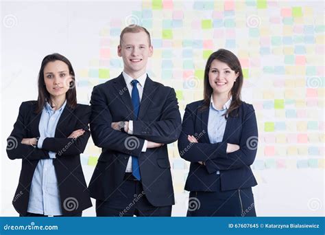 Dream Team in Business Corporation Stock Image - Image of employee ...