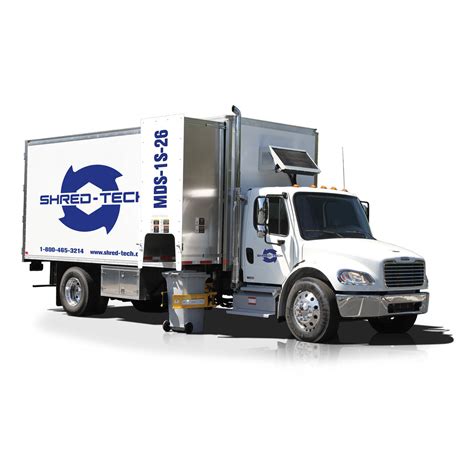 Rental Shred-Tech MDS-1S-26 Shred Truck | Mobile Paper Shredding Truck