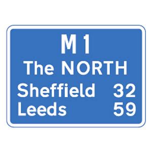 Motorway Road Signs and Meanings – Driving Test Tips