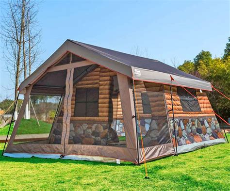Timber Ridge 8-Person Log Cabin Tent