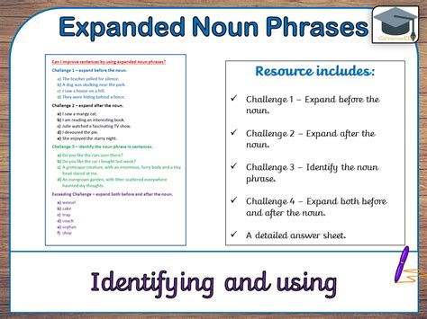 Expanded Noun Phrase (Differentiated) | Teaching Resources