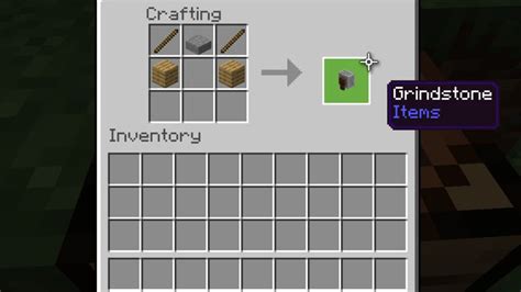 How to Make a Grindstone in Minecraft (1.18 Bedrock & Java) - Try Hard ...