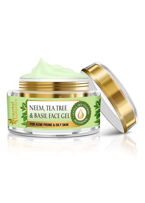 Get Neem, Tea Tree And Basil Anti Acne Face Gel - 50 gm at ₹ 649 | LBB Shop