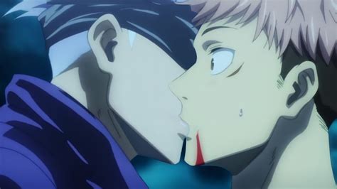 Jujutsu Kaisen KISS! Gojo kissing Itadori 😱 - YouTube