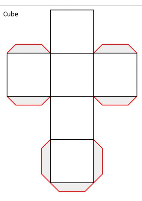 Rectangular Prism Net Printable | Learning Printable