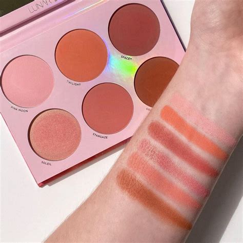 Lunar Beauty on Instagram: “Loving this swatch by @blendbysarah of the Moon Prism Blush Palette ...