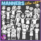 Kids Manners Clip Art
