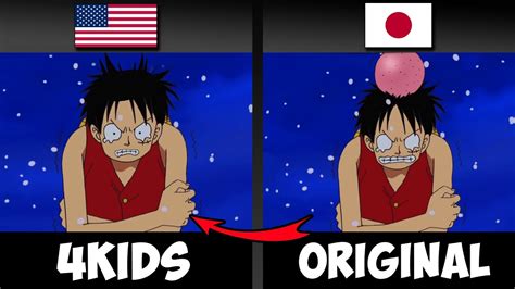 10 Ways 4kids Changed One Piece Censorship In Anime Theme Loader