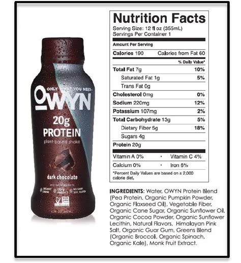 OWYN Plant-Based Shakes: Ready-to-Drink Protein in 3 Flavors | Dairy ...